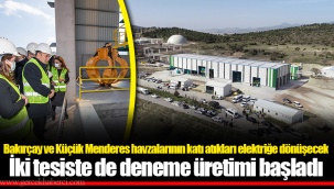 İki tesiste de deneme üretimi başladı