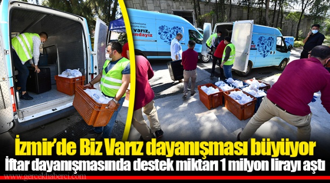İzmir’de Biz Varız dayanışması büyüyor