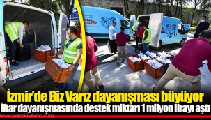 İzmir’de Biz Varız dayanışması büyüyor