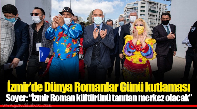 İzmir'de Dünya Romanlar Günü kutlaması
