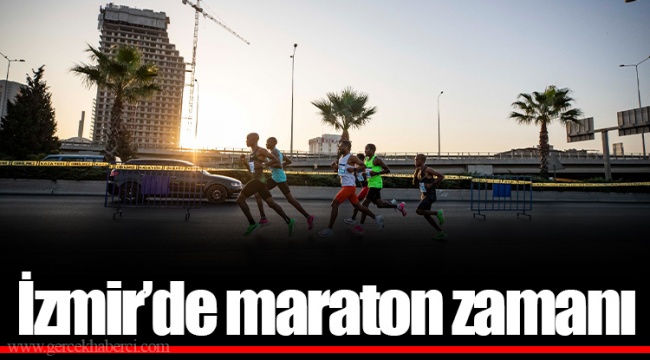 İzmir’de maraton zamanı