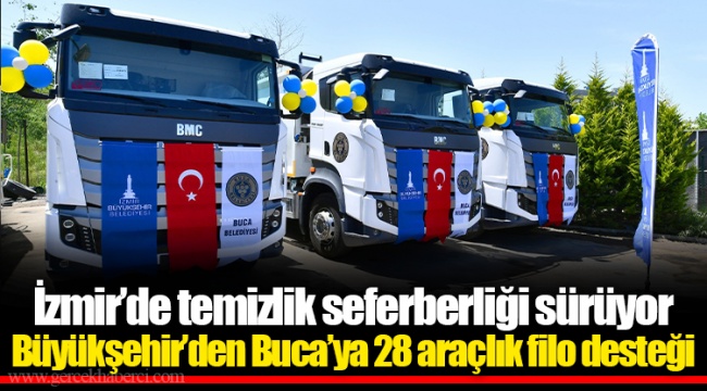 İzmir’de temizlik seferberliği sürüyor