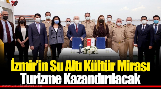 İzmir’in Su Altı Kültür Mirası Turizme Kazandırılacak