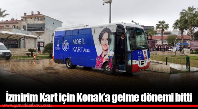 İzmirim Kart için Konak'a gelme dönemi bitti