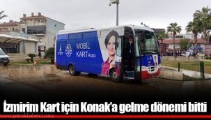 İzmirim Kart için Konak’a gelme dönemi bitti