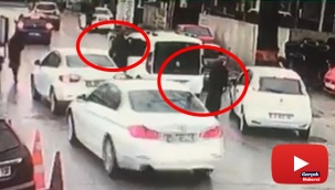 Kadın sürücü çalınan aracının peşinden metrelerce böyle koştu