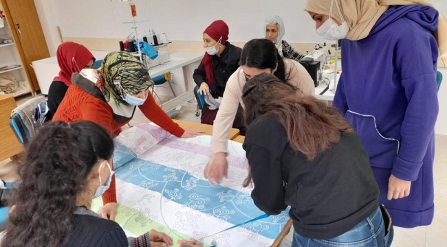 Kadınlar meslek edinip, işlerine kavuşacaklar