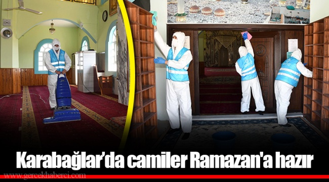Karabağlar’da camiler Ramazan'a hazır