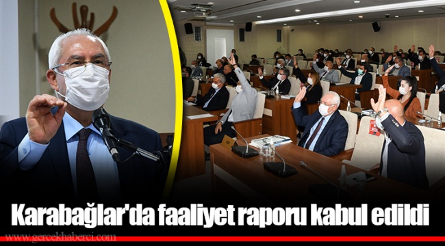 Karabağlar'da faaliyet raporu kabul edildi