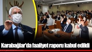 Karabağlar'da faaliyet raporu kabul edildi