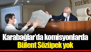 Karabağlar’da komisyonlarda Bülent Sözüpek yok
