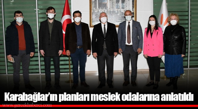 Karabağlar’ın planları meslek odalarına anlatıldı