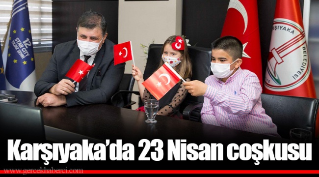Karşıyaka’da 23 Nisan coşkusu