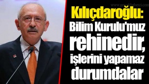 Kılıçdaroğlu: Bilim Kurulu'muz rehinedir, işlerini yapamaz durumdalar