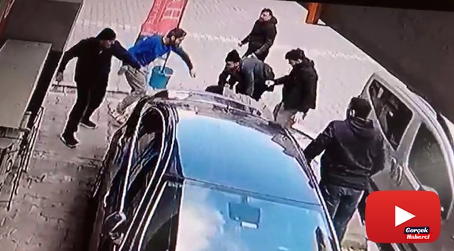 Kılıçlı pompalı tüfekli kavga kan dondurdu