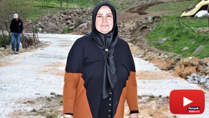 Köyün gelini, her soruna el attı, virüsü de köye sokmadı