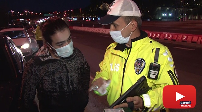 Kuralları ihlal eden turiste cezai işlem uygulayan polisin İngilizcesi tercümanlara taş çıkarttı