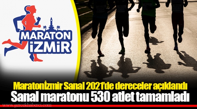 Maratonİzmir Sanal 2021’de dereceler açıklandı