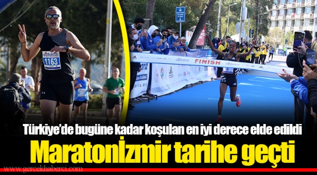 Maratonİzmir tarihe geçti