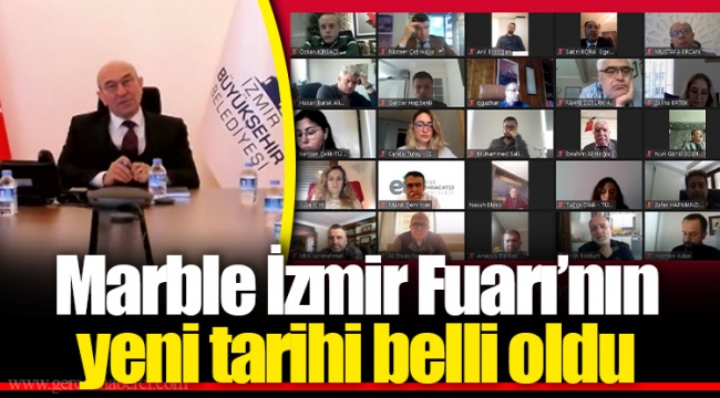 Marble İzmir Fuarı’nın yeni tarihi belli oldu