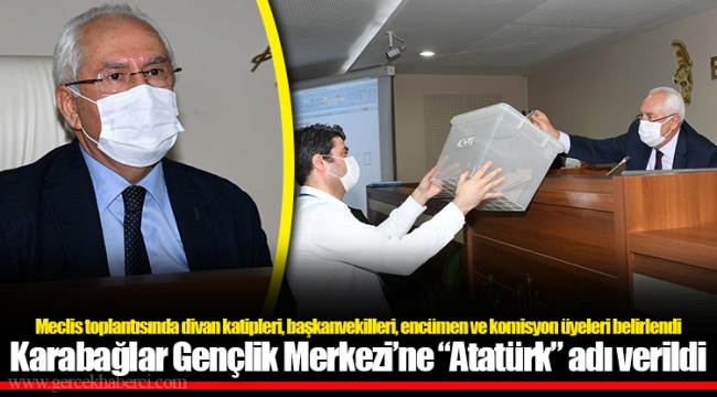 Meclis toplantısında divan katipleri, başkanvekilleri, encümen ve komisyon üyeleri belirlendi