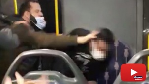 Metrobüste genç kadına taciz iddiası