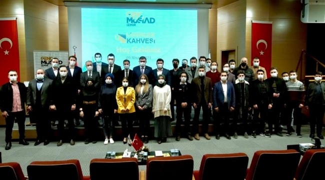 MÜSİAD İzmir Başkanı Bilal Saygılı, GENÇ MÜSİAD İzmir'le buluştu