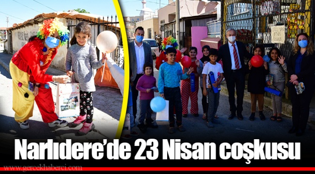 Narlıdere’de 23 Nisan coşkusu