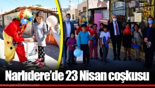 Narlıdere’de 23 Nisan coşkusu