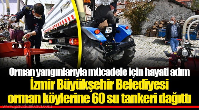 Orman yangınlarıyla mücadele için hayati adım