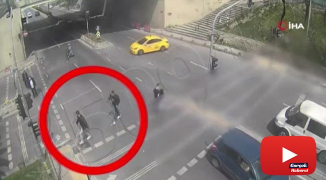 Otogarda 5 kilo patlayıcıyla yakalanan teröristler kamerada