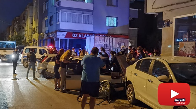 Polisten kaçan şüpheli, seyir halindeki araca çarptı: 3 yaralı