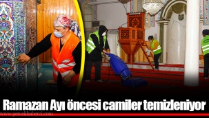 Ramazan Ayı öncesi camiler temizleniyor