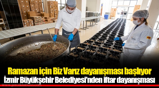 Ramazan için Biz Varız dayanışması başlıyor