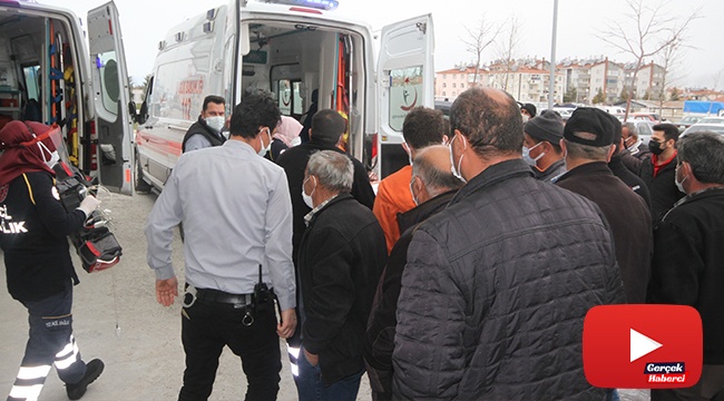 Sobadan sızan gazdan zehirlenen çift hastaneye kaldırıldı