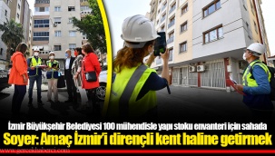 Soyer: Amaç İzmir’i dirençli kent haline getirmek