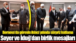 Soyer ve İduğ’dan birlik mesajları
