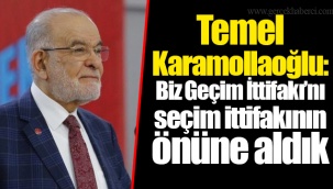 Temel Karamollaoğlu: Biz Geçim İttifakı'nı seçim ittifakının önüne aldık
