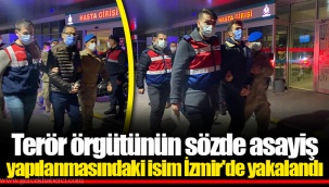 Terör örgütünün sözde asayiş yapılanmasındaki isim İzmir'de yakalandı