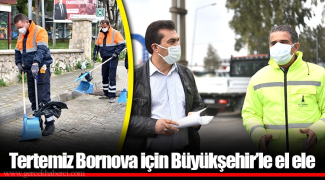 Tertemiz Bornova için Büyükşehir’le el ele