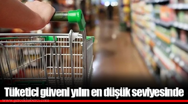 Tüketici güveni yılın en düşük seviyesinde