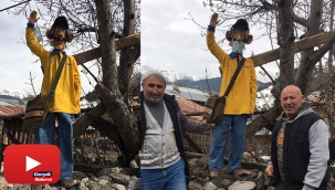 Vaka sayısı sıfır olan köyde ilginç korona önlemi