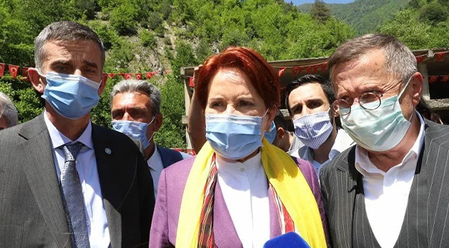 Akşener'den Erdoğan'ın açtığı tazminat davasına yorum: Helal paraya ihtiyaç duyduğunda bana mahkeme açıyor