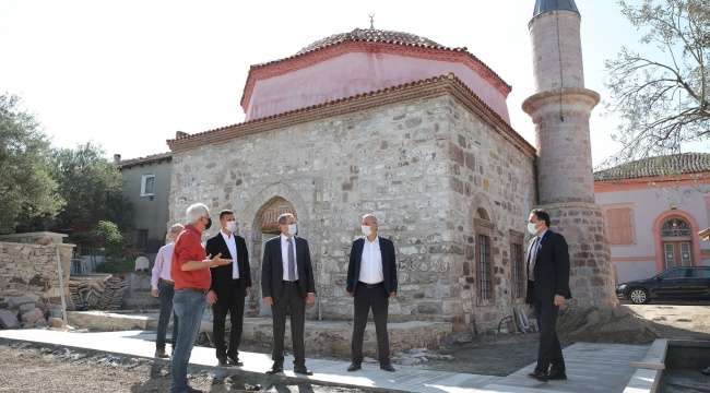 ALTINOVA’NIN TARİHİ KADI CAMİİ’NE SON DOKUNUŞLAR