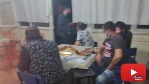 Amatör spor kulübü lokalinde oyun oynayan 17 şahsa ceza yağdı
