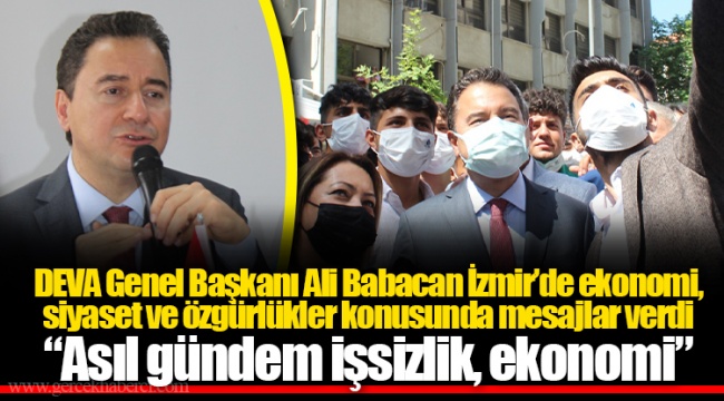“Asıl gündem işsizlik, ekonomi”