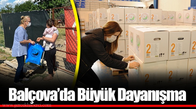 Balçova’da Büyük Dayanışma