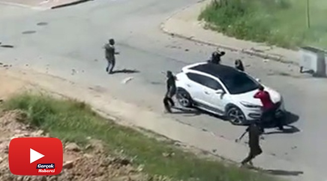 Başakşehir'de güpegündüz silahlı kavga kamerada