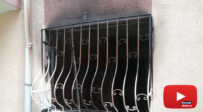 Başkentte sinir krizi geçiren bir kişi evini yakıp bileklerini kesti