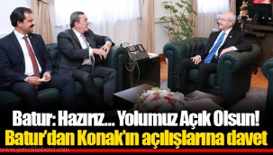 Batur: Hazırız… Yolumuz Açık Olsun!